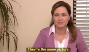 woman in front of window