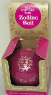 zodiac ball pink in box